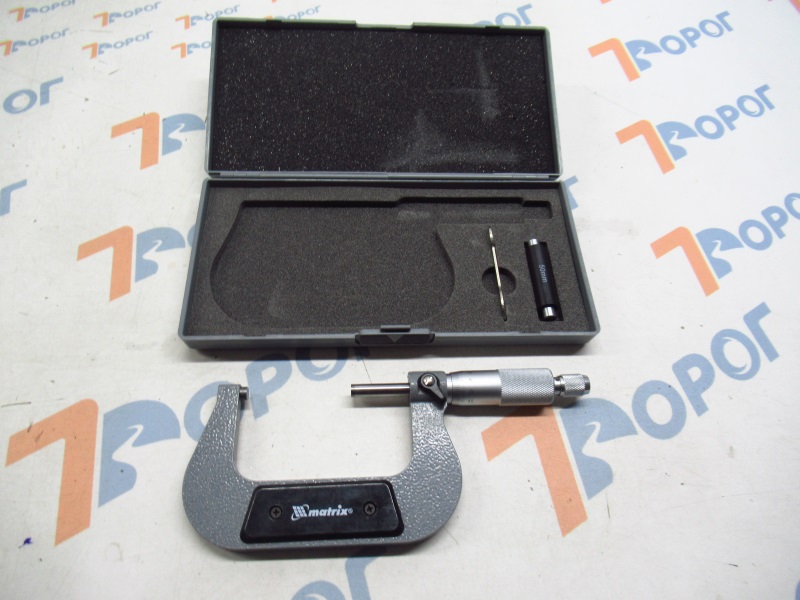 Микрометр механический 50-75 мм. MATRIX 317755 