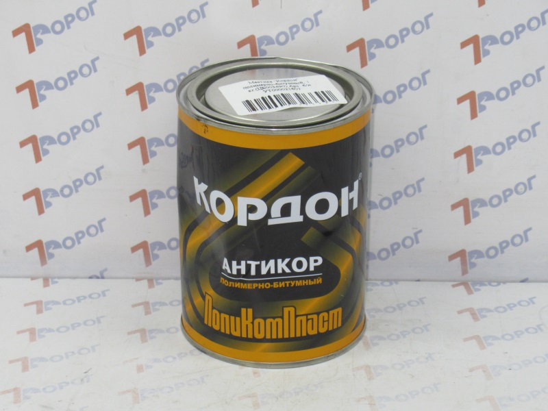Мастика Кордон РТ180066 полимерно-битумный, 1 кг 