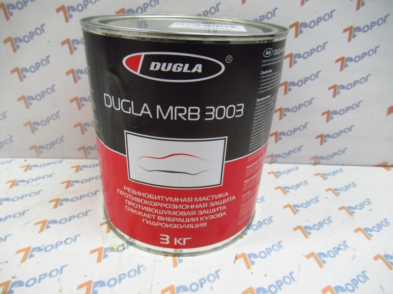 Мастика Dugla MRB 3003 резино-битумная, 3 кг 