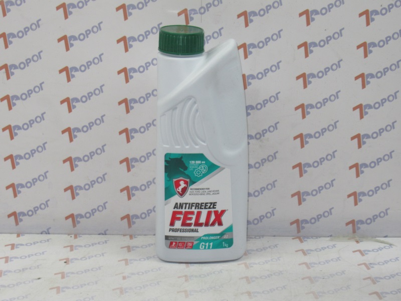 Антифриз FELIX Prolonger G11 (-40C) 430206030 зелёный, 1 кг 