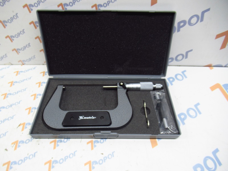 Микрометр механический 75-100 мм. MATRIX 317005 