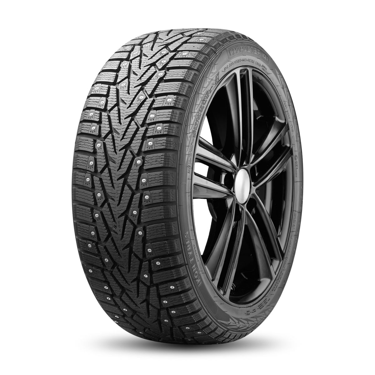 175/65 R14 Автошина Ikon Tyres Character Ice 7 (Nordman 7) 86T XL зимняя шипованная 