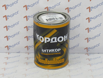 Мастика Кордон РТ180066 полимерно-битумный, 1 кг