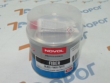 Шпатлевка NOVOL FIBER 1222 со стекловолокном, 0,6 кг